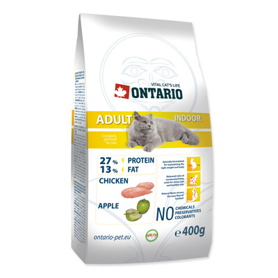 ONTARIO Cat Adult Indoor 400g