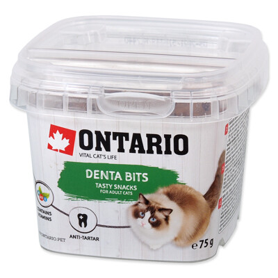 Snack ONTARIO Cat Dental Bits 75g