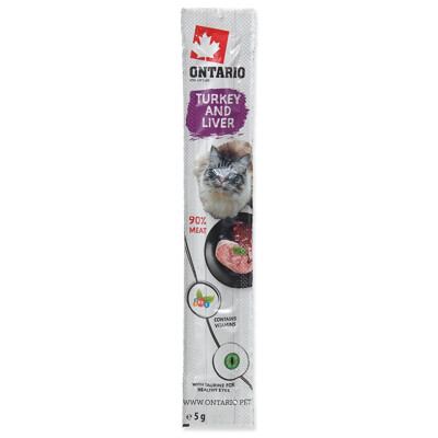 Stick ONTARIO for cats Turkey &amp; Liver 5g