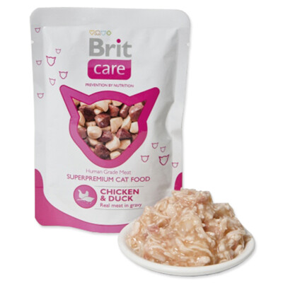 Kapsička BRIT Care Cat Chicken &amp; Duck, 80g