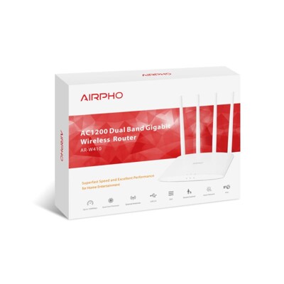 AIRPHO Wifi AC 1200Mbps AP/router, USB, Gigabit