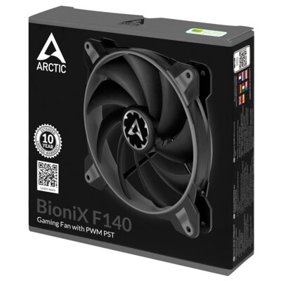 ARCTIC COOLING Ventilátor BioniX F140 šedý