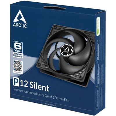 ARCTIC P12 Silent (black/black)